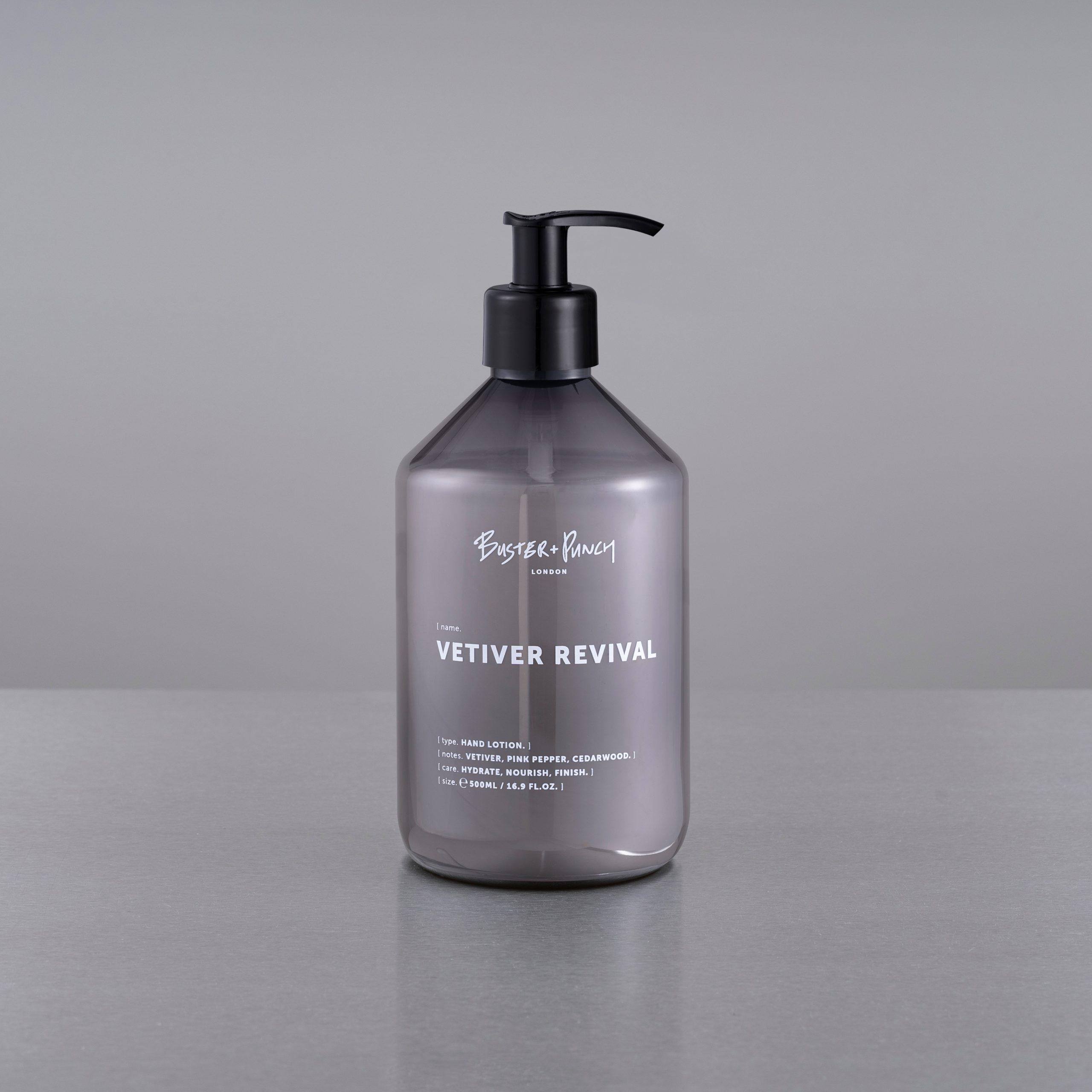 HAND LOTION / VETIVER REVIVAL / 500ml - + Punch