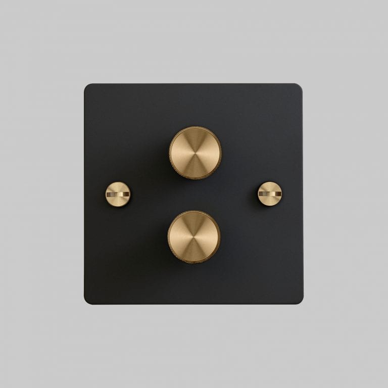 2.2G_Dimmer_Front_Black_Brass